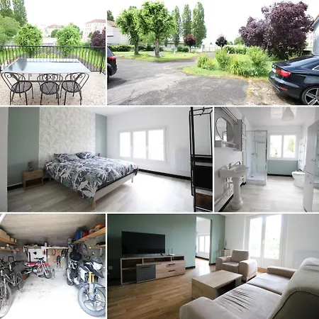 3 - Tres Grand Jardin Privee - Terrasse Privee - Garage Velo Et Moto - Parking Voiture Privee Dans La Propriete - Gere Par Presta-zen'services Thierville-sur-Meuse